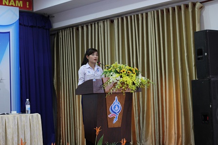 Đồng Chí Hồ Hồng Nguyên phát biểu tại Đại hội.JPG